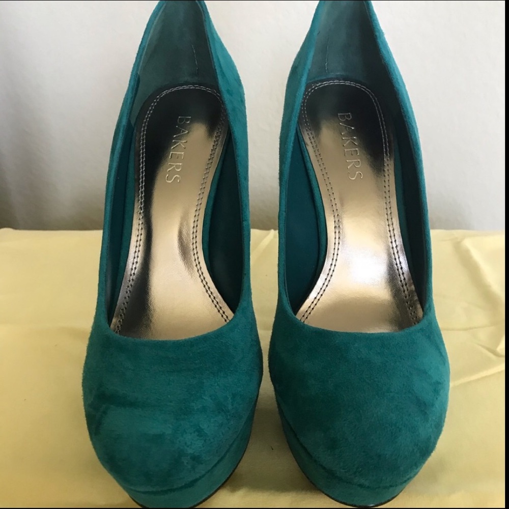Blue heels